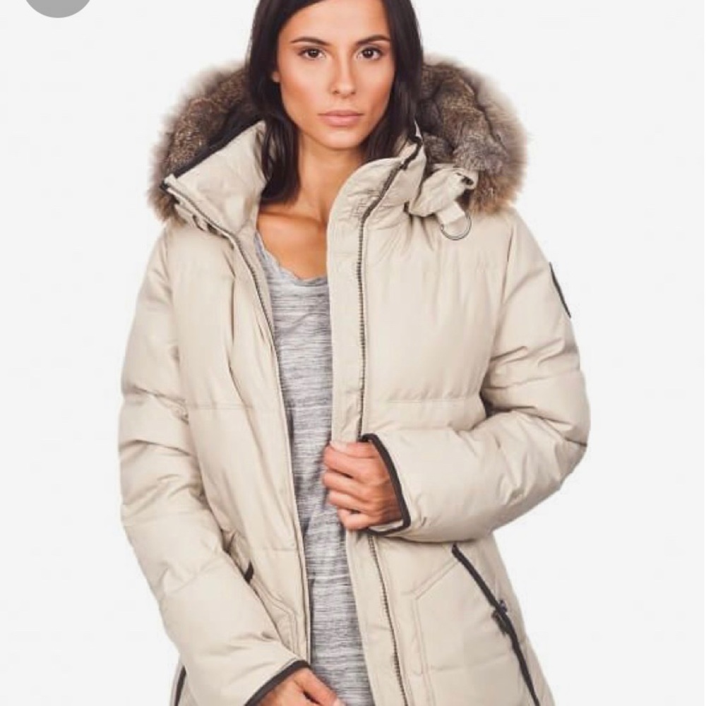 PAJAR DOWN PARKA WITH FUR HOOD